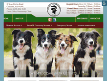 Tablet Screenshot of cilleyvetclinic.com